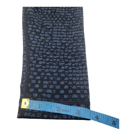 Lululemon Pant Women 6 Wunder Under III Shatter Weave Desert Teal Alberta Lake - Picture 3 of 8